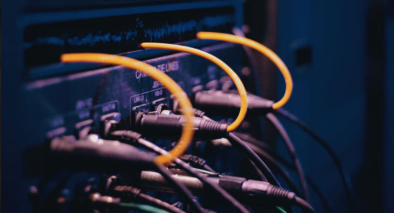 Connected network cables